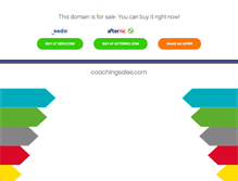 Tablet Screenshot of coachingsales.com